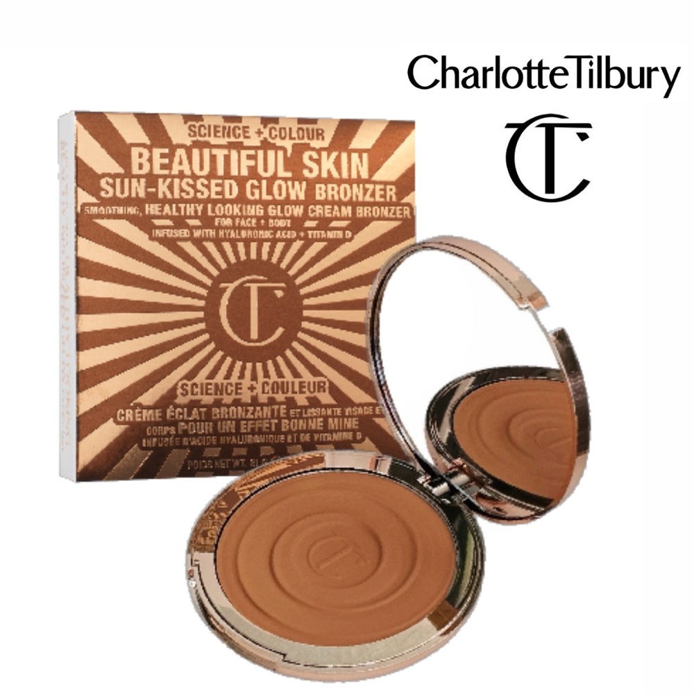 💥🆕💥 Charlotte Tilbury Beautiful Skin Sun-Kissed Glow Bronzer (Medium)